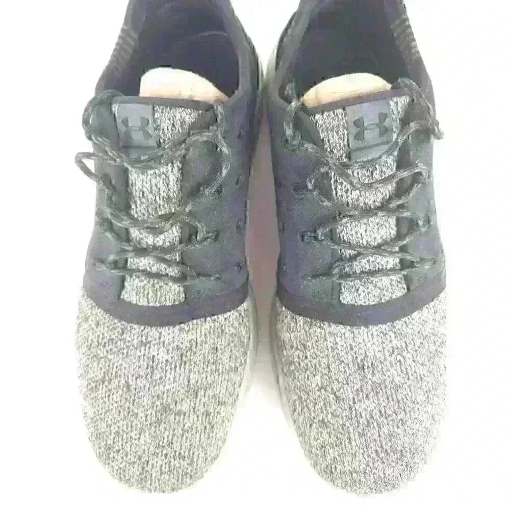 Under Armour Mens Charged 24 7‎ 1288347-001 Black Running Shoes Sneaker Size 8